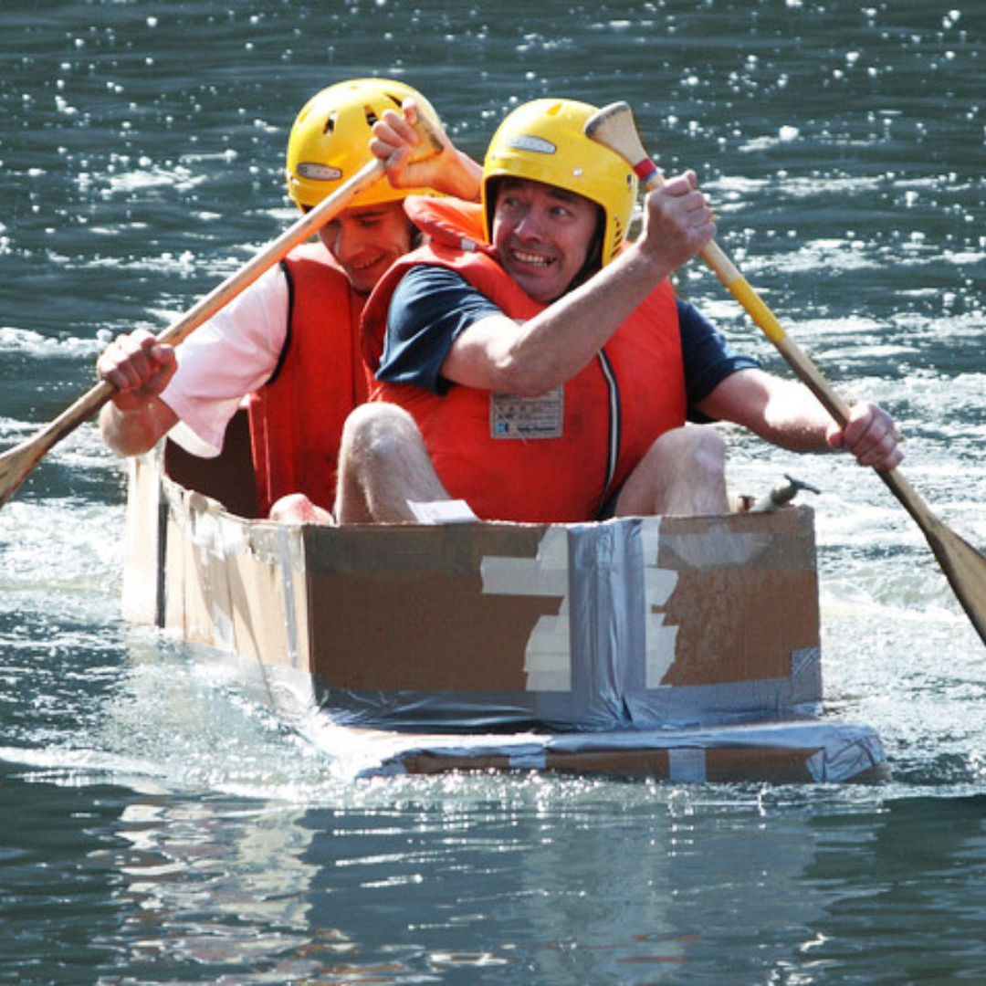 Cardboard Boat Race